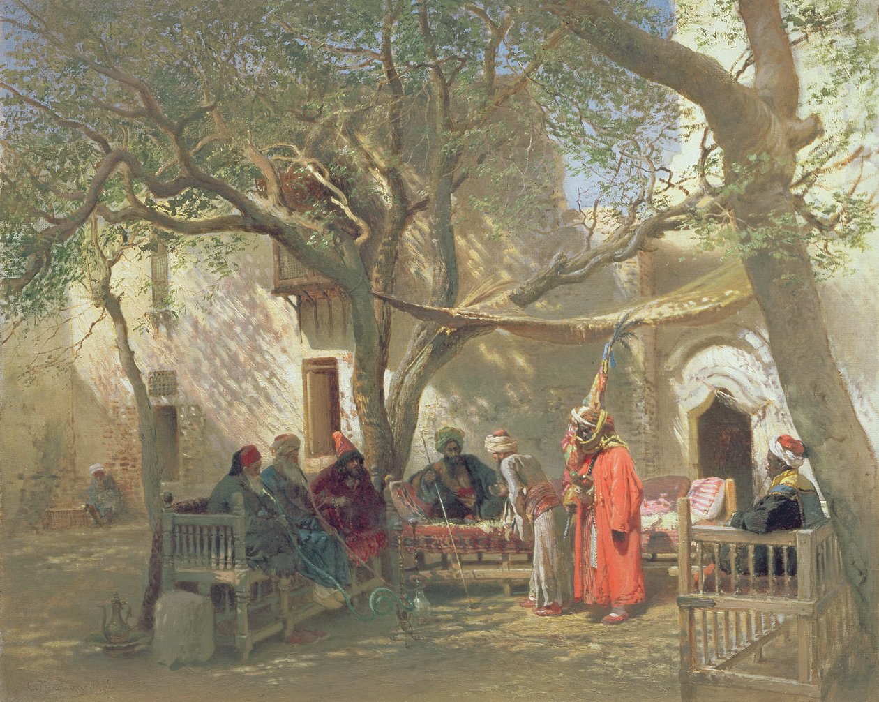 Dervisher i Kairo af Konstantin Egorovich Makovsky