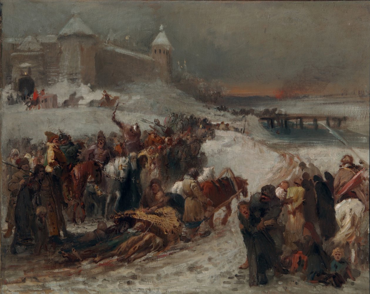 Trængslernes Tid af Konstantin Egorovich Makovsky