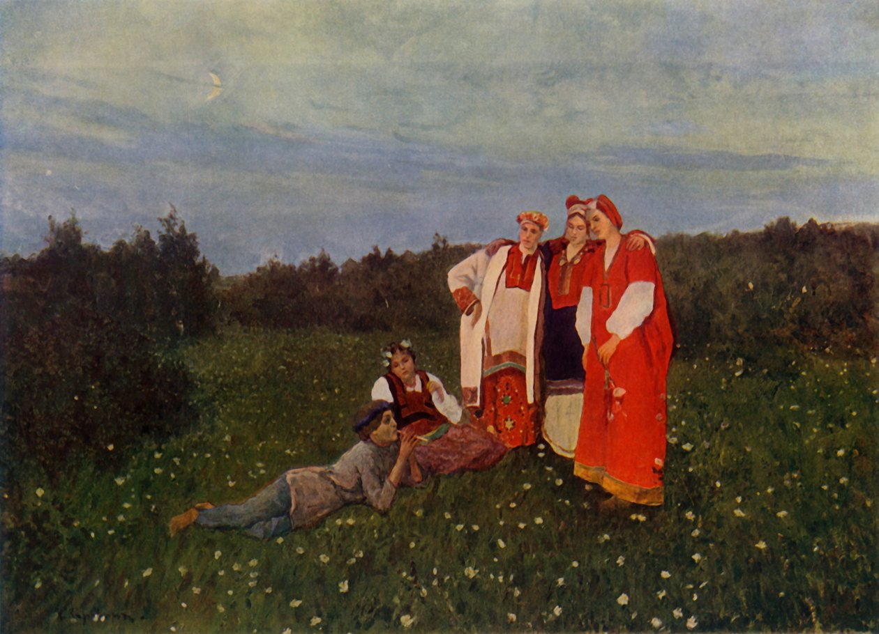 Forårssang, 1892, 1965. af Konstantin Alekseevich Korovin