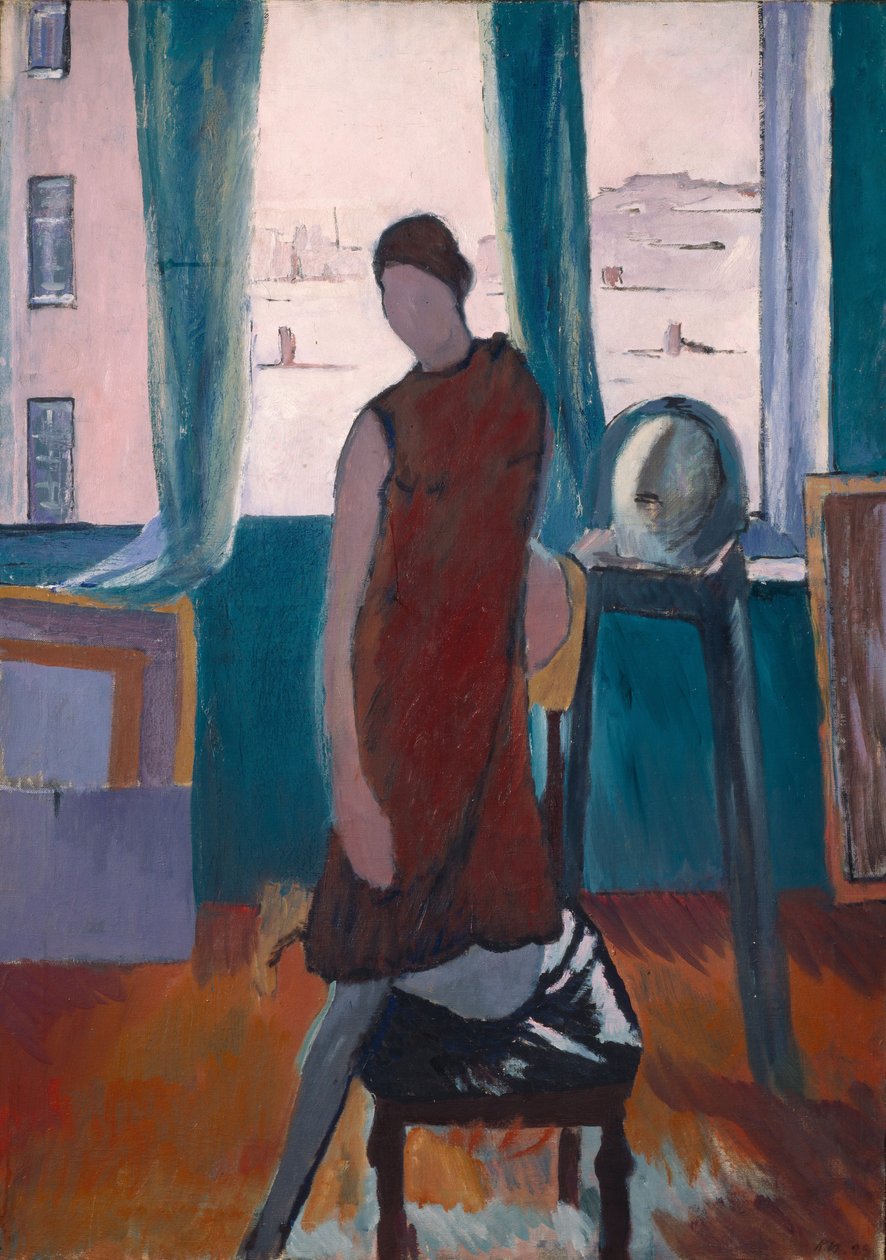 I studiet, 1929 af Konstantin Nikolayevich Istomin