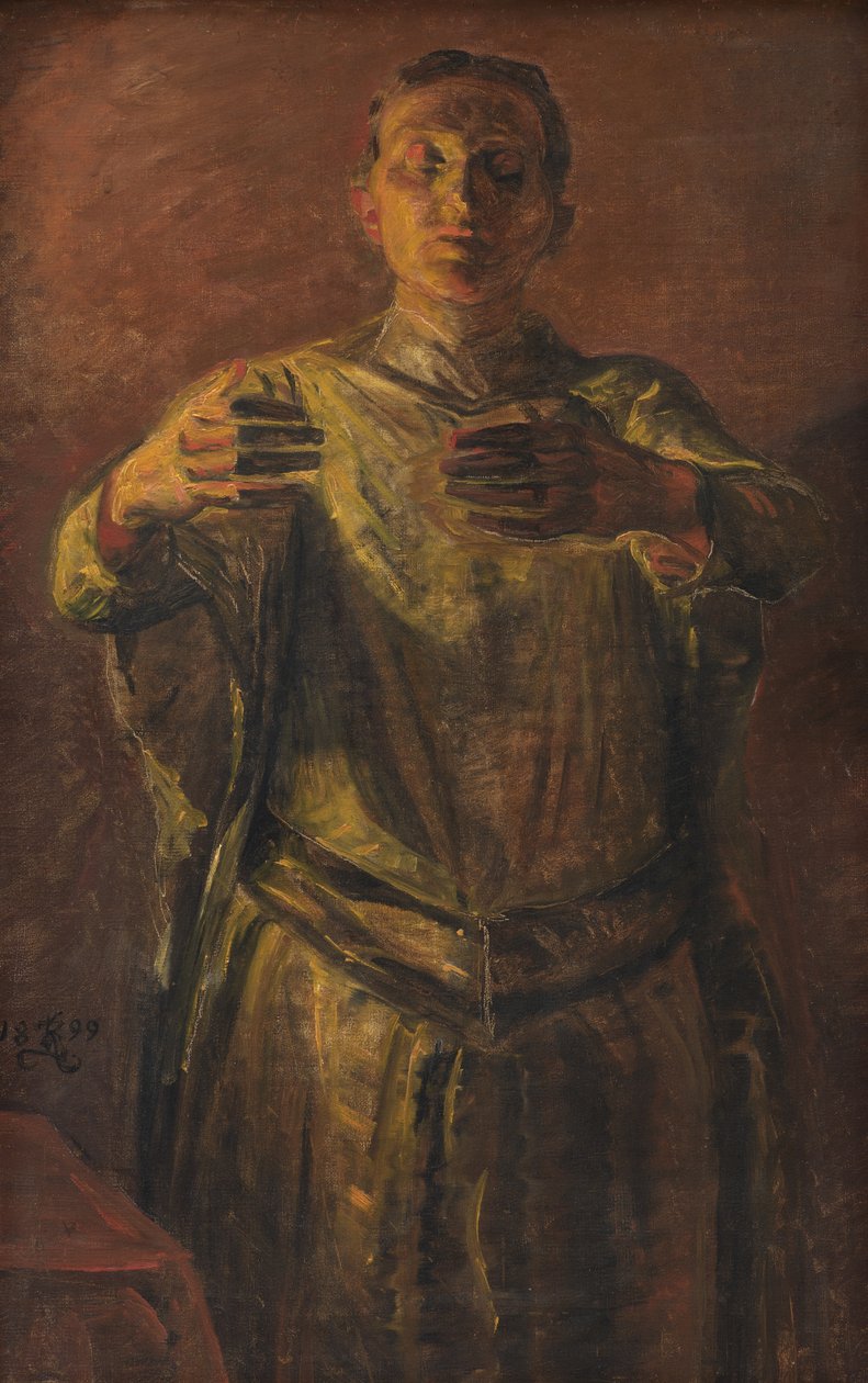 Lady Macbeth. Undersøgelse af Kristian Zahrtmann
