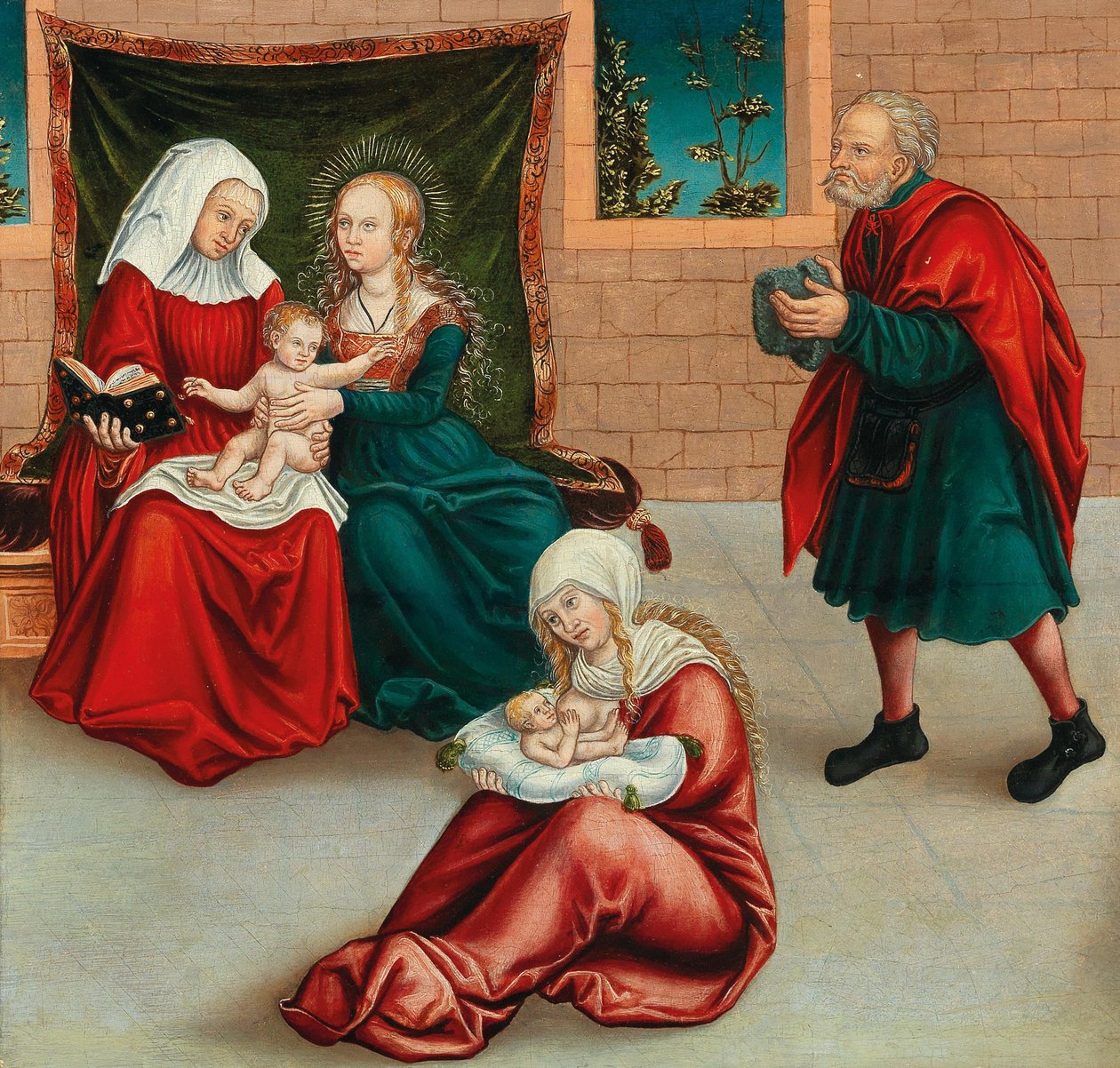 Det hellige slægtskab, 1528. af Krodel