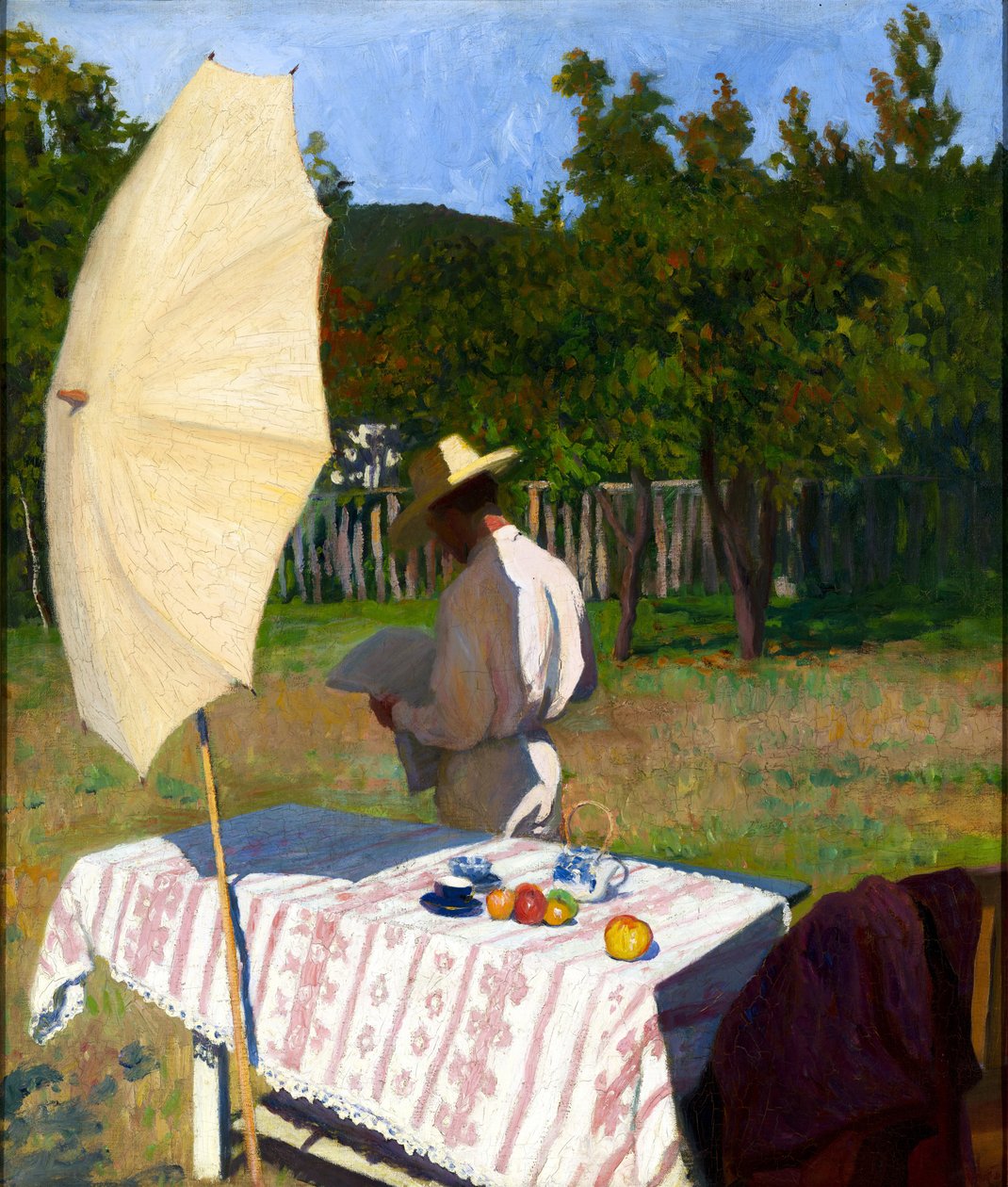 oktober af Károly Ferenczy