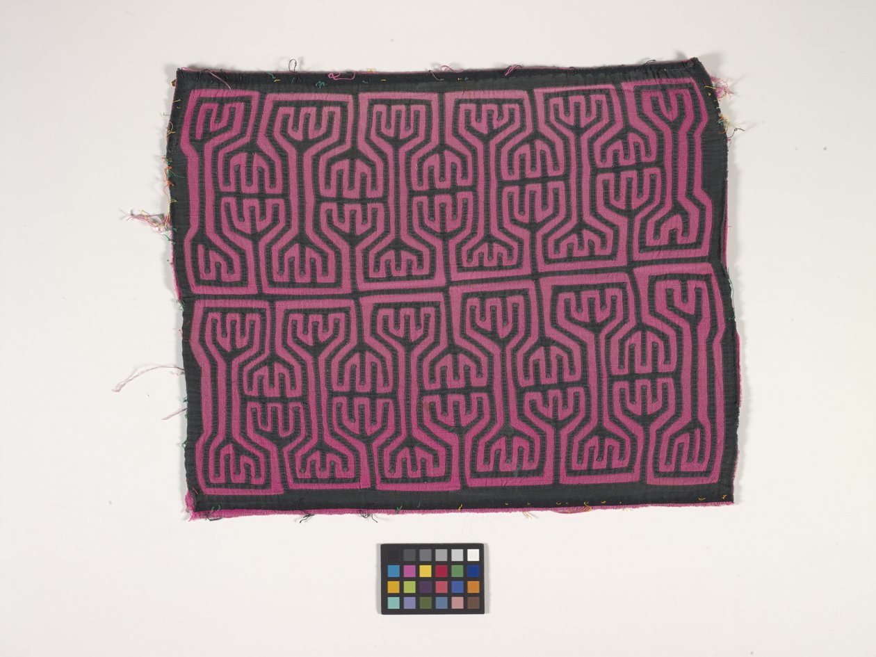 Skjortepanel (Mola) (foto) af Kuna Indian Culture