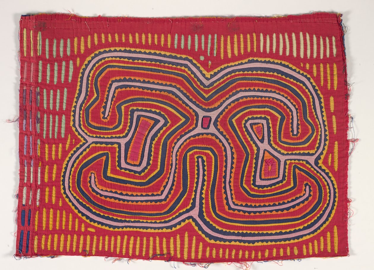 Skjortepanel (mola), ca. 1950 (påført bomuld) af Kuna Indian Culture