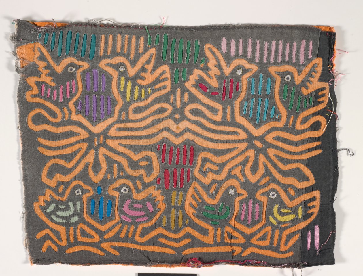 Skjortepanel (mola), ca. 1950 (påført bomuld) af Kuna Indian Culture