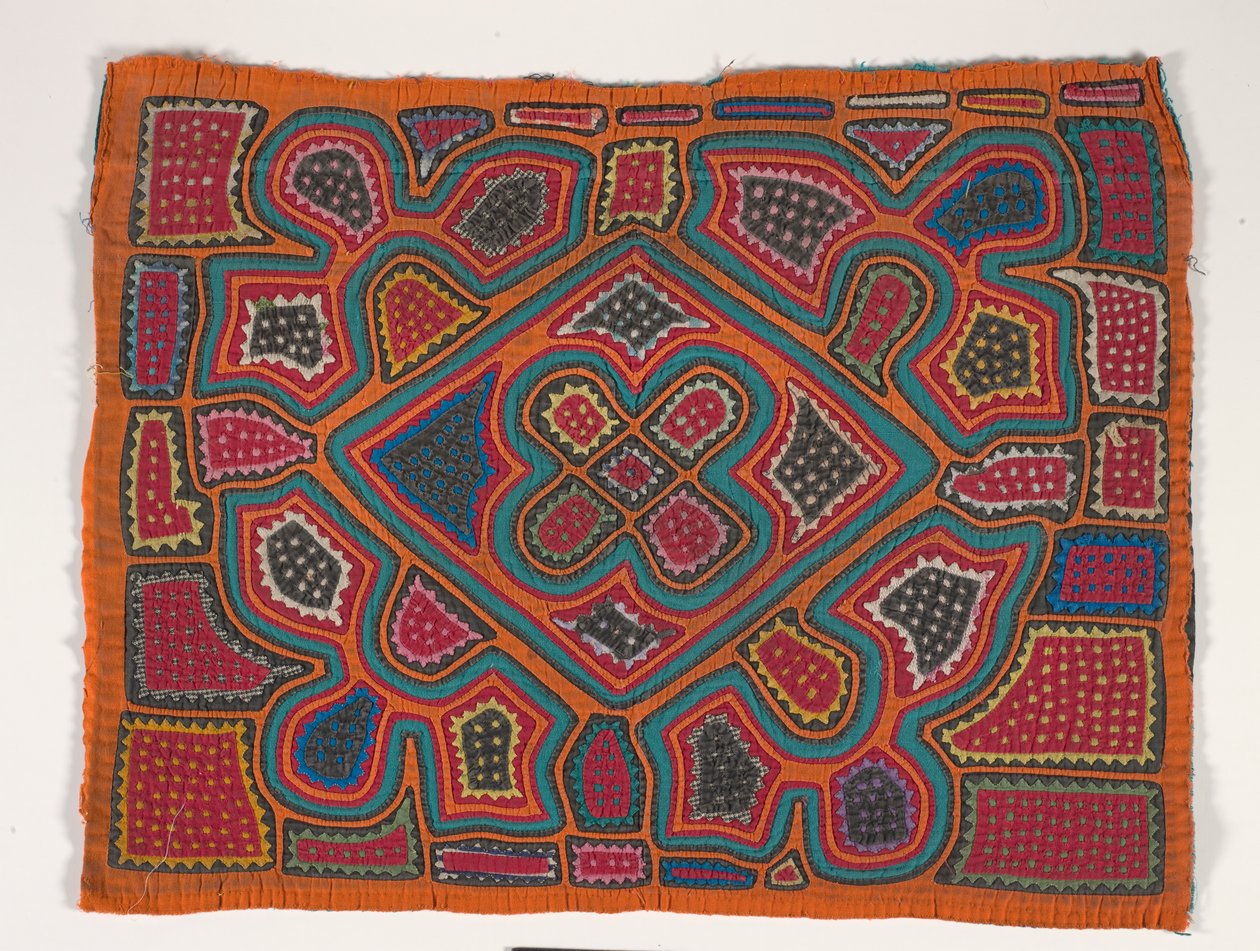 Skjortepanel (mola), ca. 1950 (påført bomuld) af Kuna Indian Culture