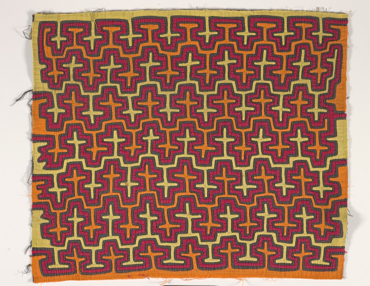 Skjortepanel (mola), ca. 1950 (påført bomuld) af Kuna Indian Culture