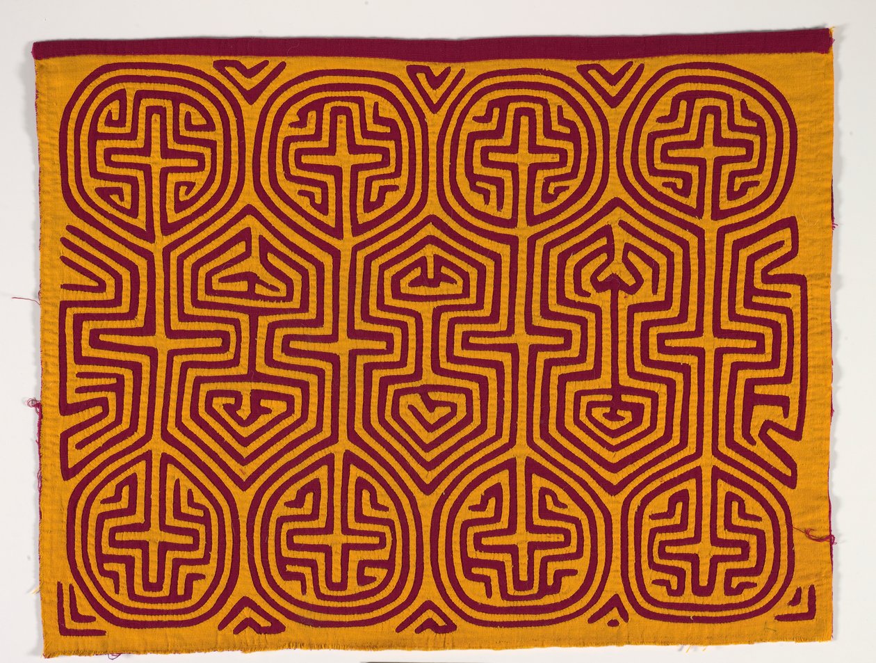 Skjortepanel (mola), ca. 1950 (påført bomuld) af Kuna Indian Culture
