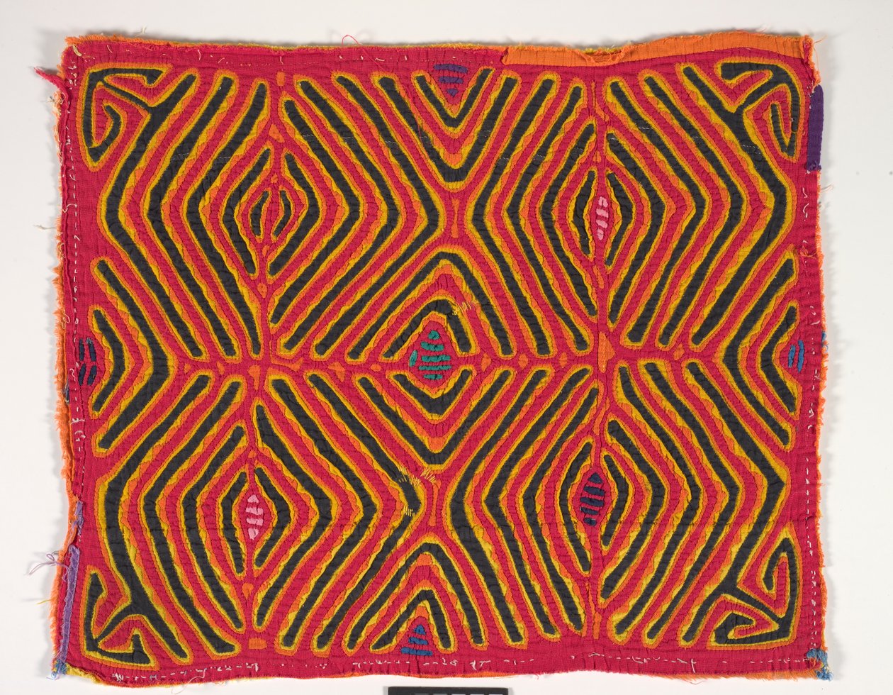 Skjortepanel (mola), ca. 1950 (påført bomuld) af Kuna Indian Culture