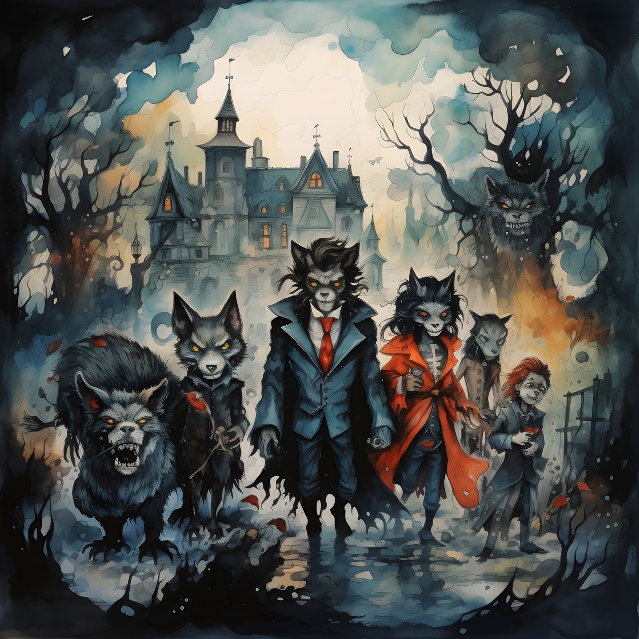 Halloween med vampyrer og varulve 3 af Kurt Heppke