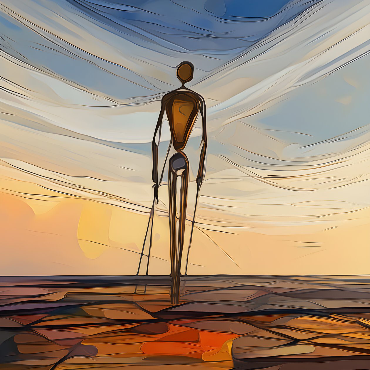 Stickman 3 af Kurt Heppke
