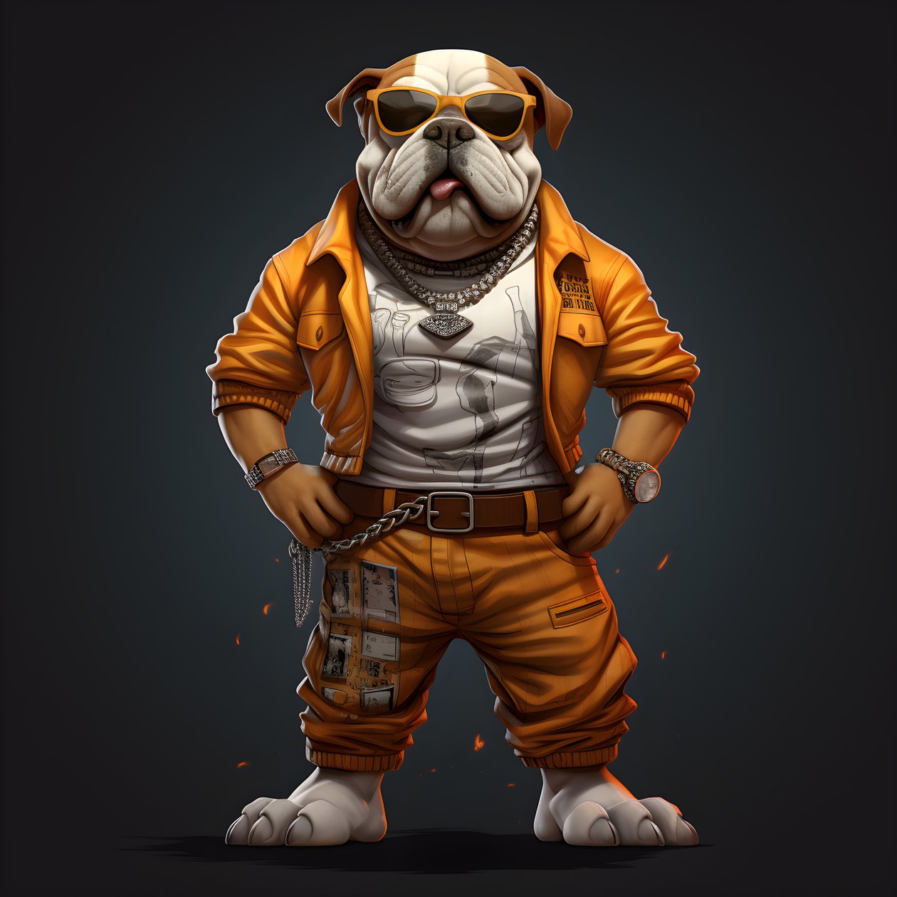 engelsk bulldog 1 af Kurt Heppke