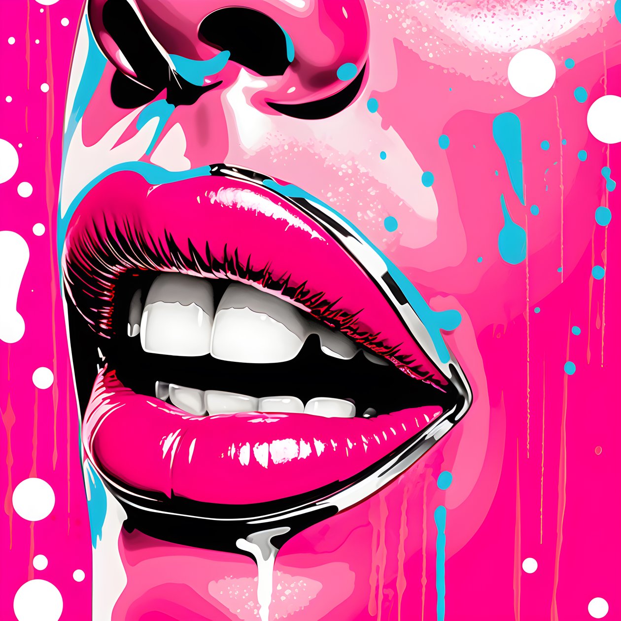 hot pink læber 3 af Kurt Heppke