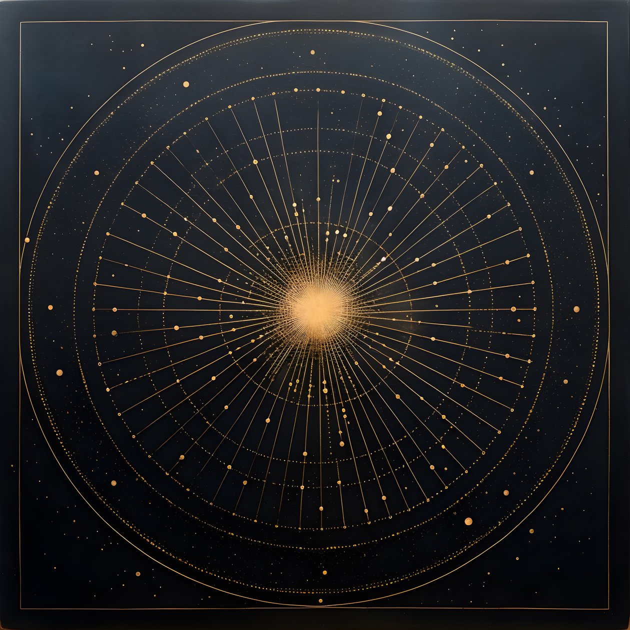 minimalistisk astronomi 2 af Kurt Heppke