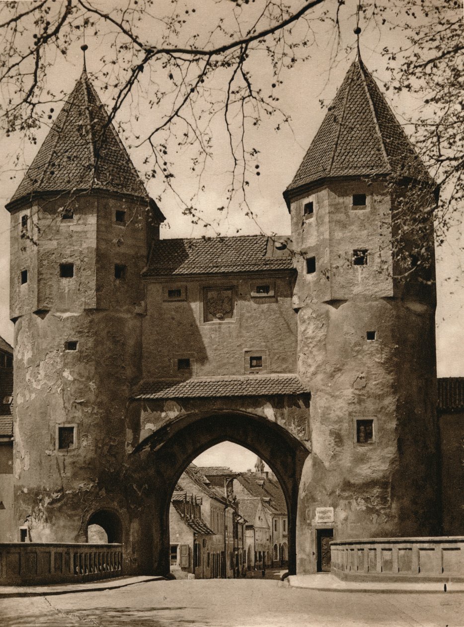 Amberg. Nabburger Tor, 1931 af Kurt Hielscher