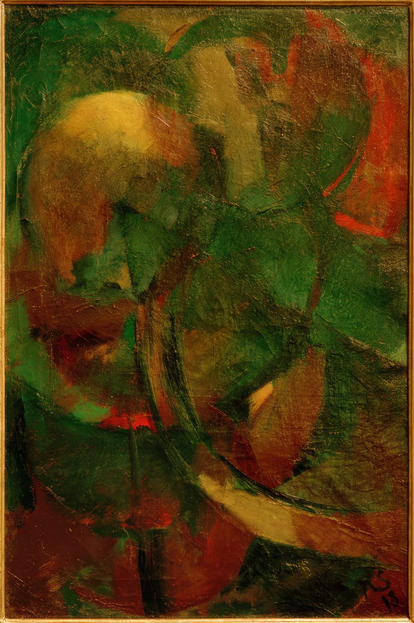 Abstraktion 26 (sart symfoni) af Kurt Schwitters