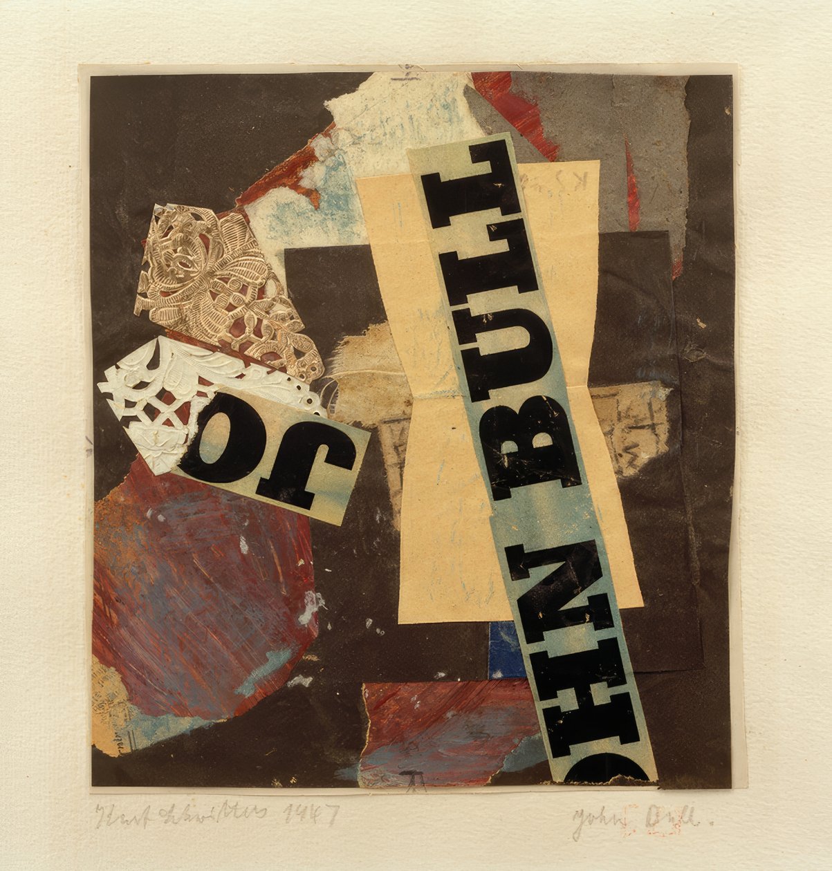 C 21 John Bull af Kurt Schwitters