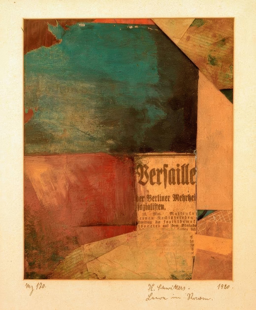 Mz 180. Tomhed i rummet af Kurt Schwitters