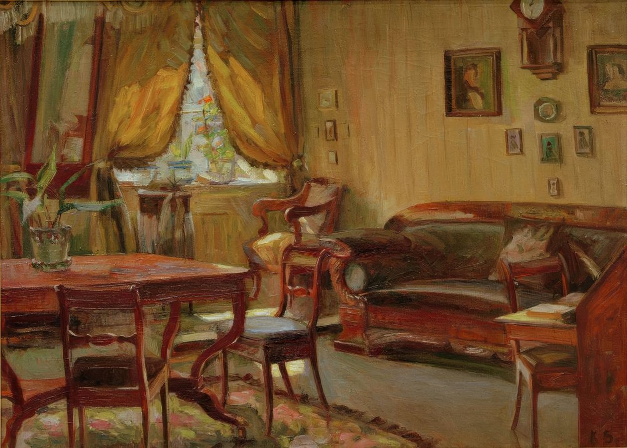 Uden titel (interiør) af Kurt Schwitters