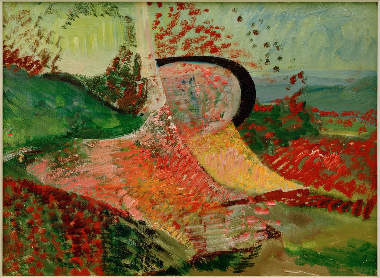 Uden titel (landskab - abstraktion) af Kurt Schwitters