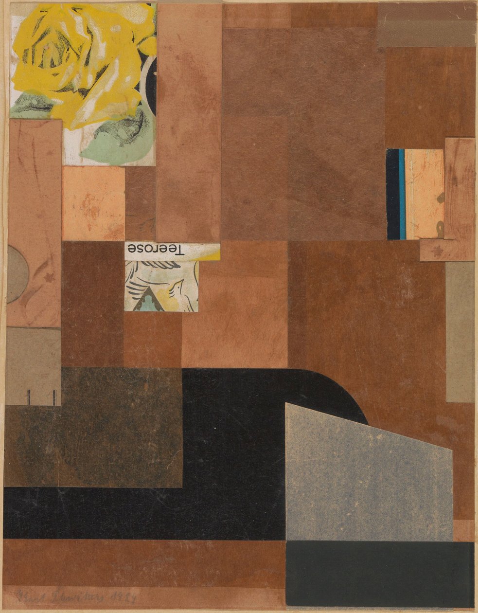 Te Rose Teerose af Kurt Schwitters
