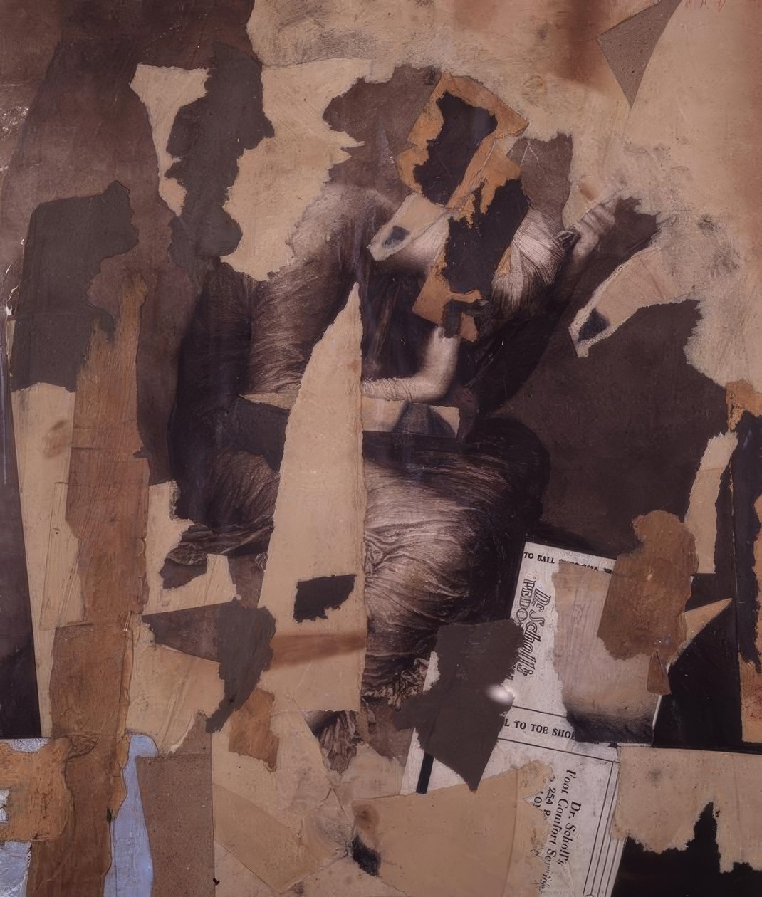 Uden titel (Dr. Scholl) af Kurt Schwitters