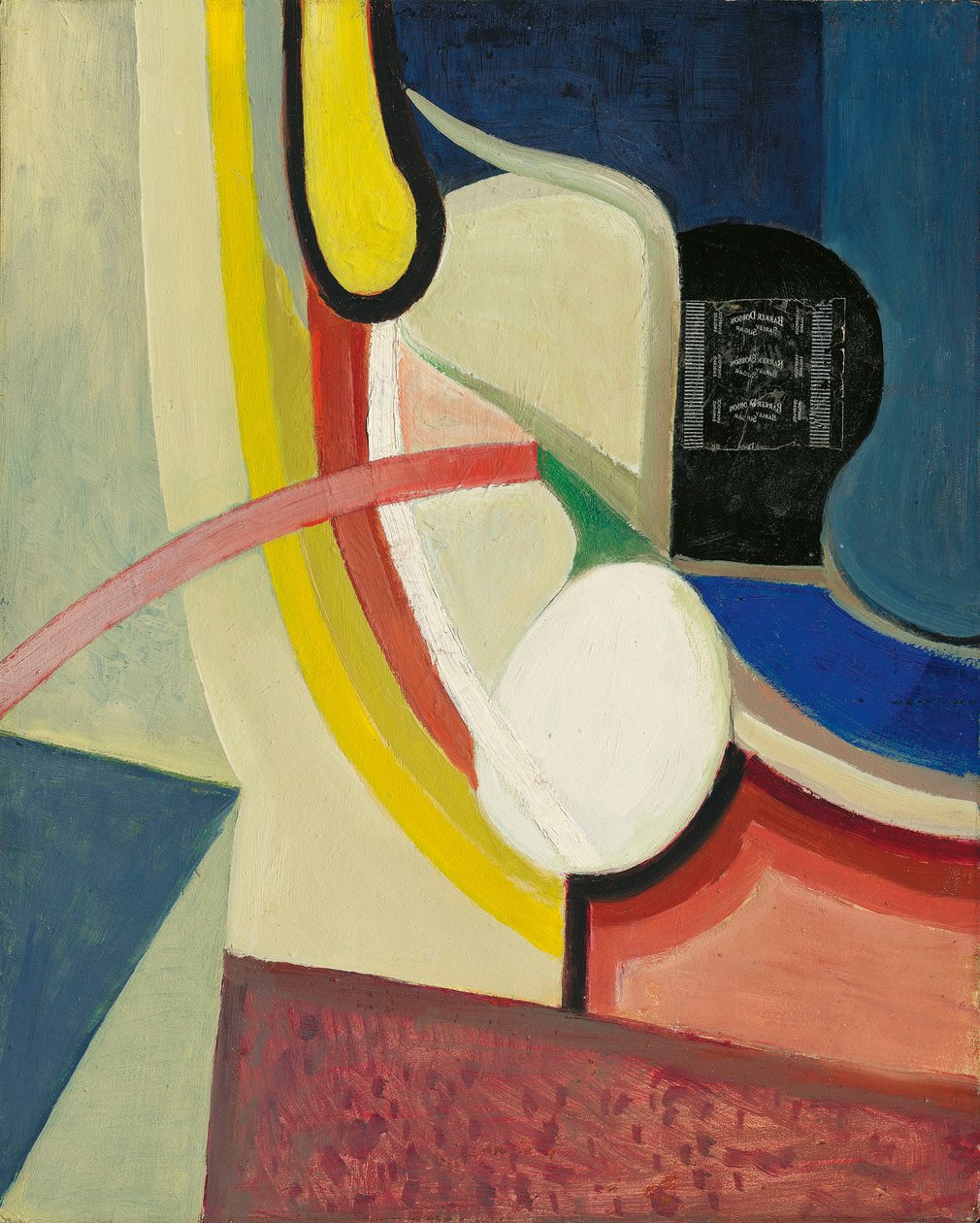 Uden titel Godt humør, ca 1945. af Kurt Schwitters