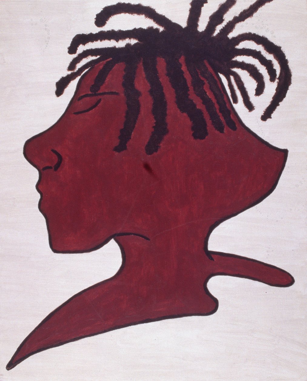 In Thought, 2005 (akryl på lærred) af Kurtis L. Miller