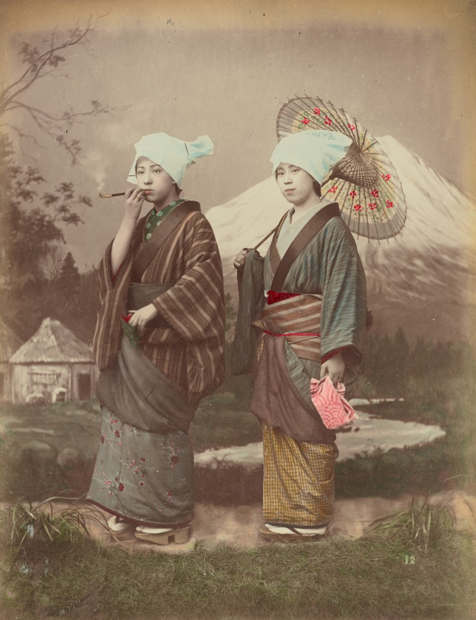 Japanske rejsende af Kusakabe Kimbei