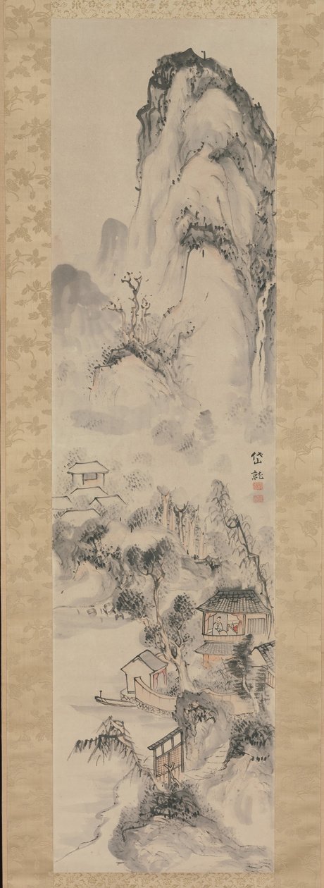 Landskab, 1700-tallet. af Kushiro Unsen