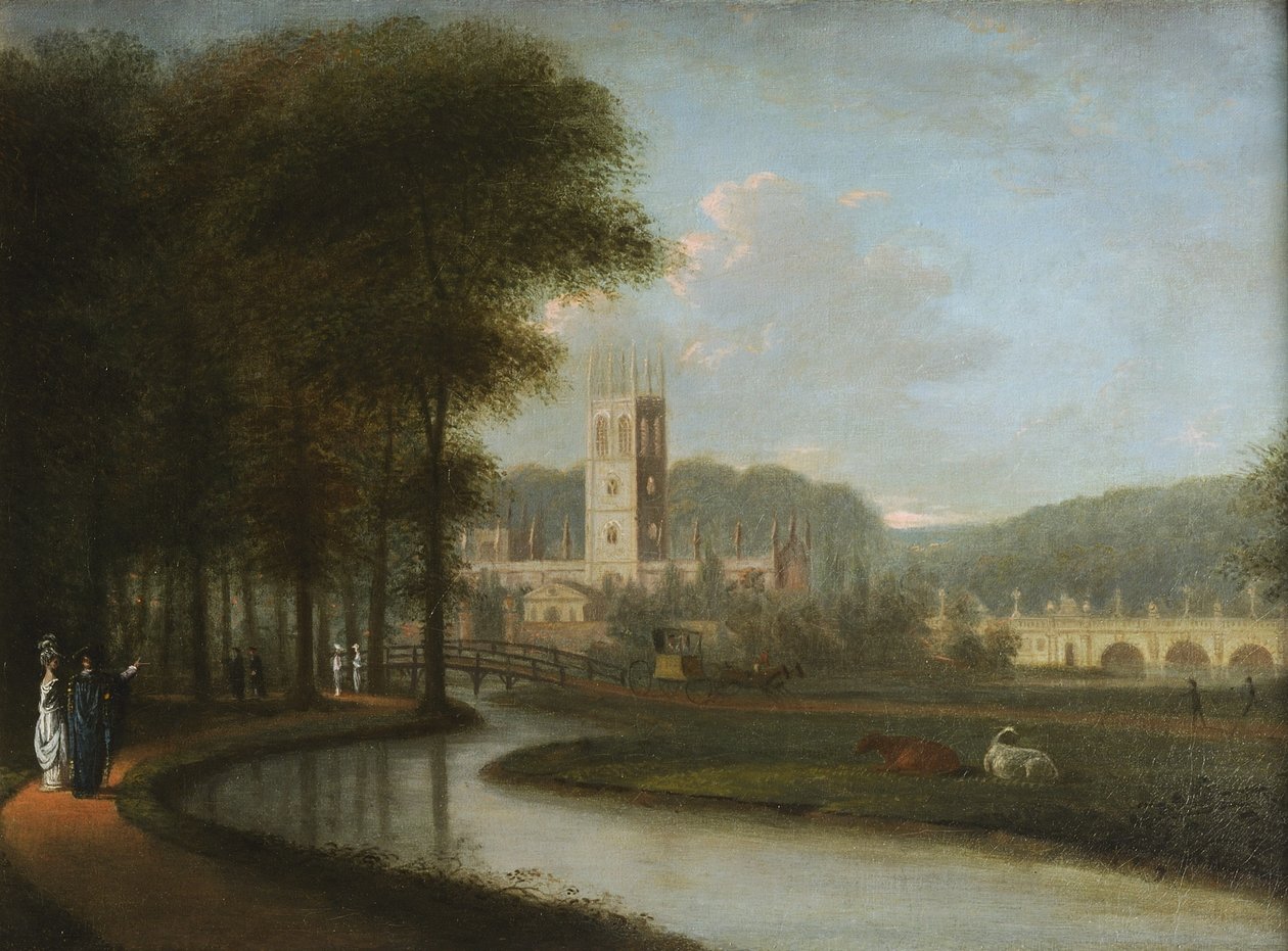 Magdalentårnet fra Meadows, 1778-79 af L. and Ramsay Duke