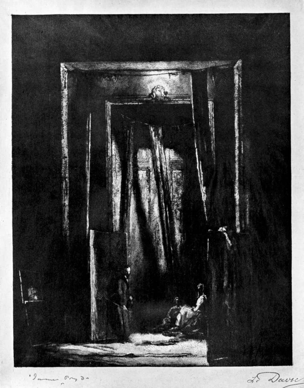 The Sinister Interior, 1930. af L. Daviel