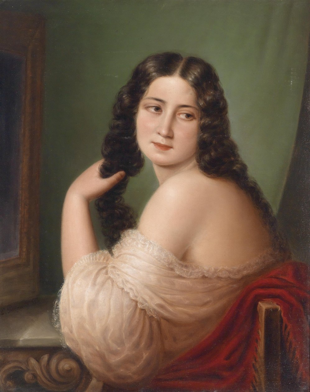 Ved toilettet af L. Pargani