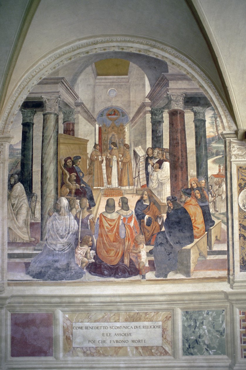 St. Benedikts liv af L. Signorelli