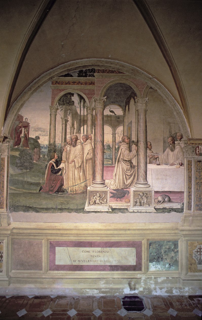 Sankt Benedikts liv af L. Signorelli
