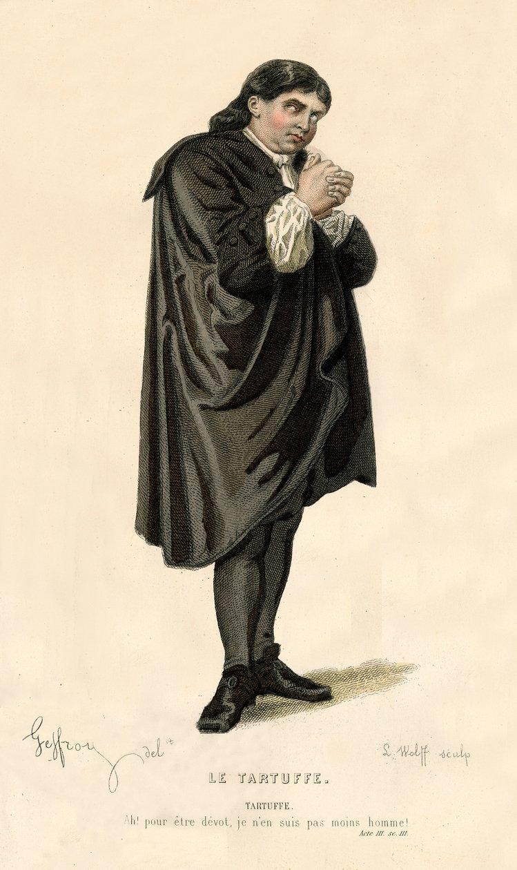 Tartuffe, 1868. af L. Wolff