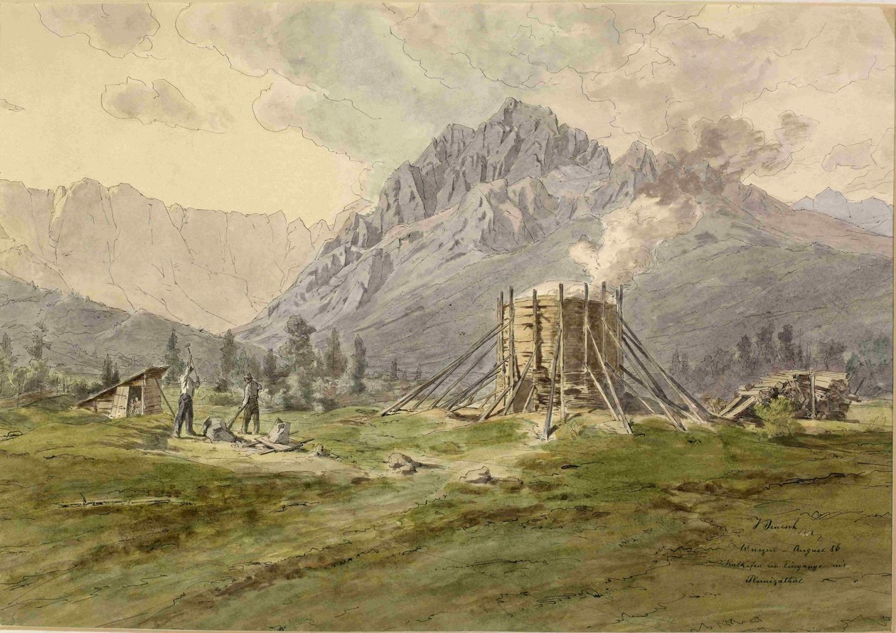 Kalksten ved Planicin af Ladislav Benesch