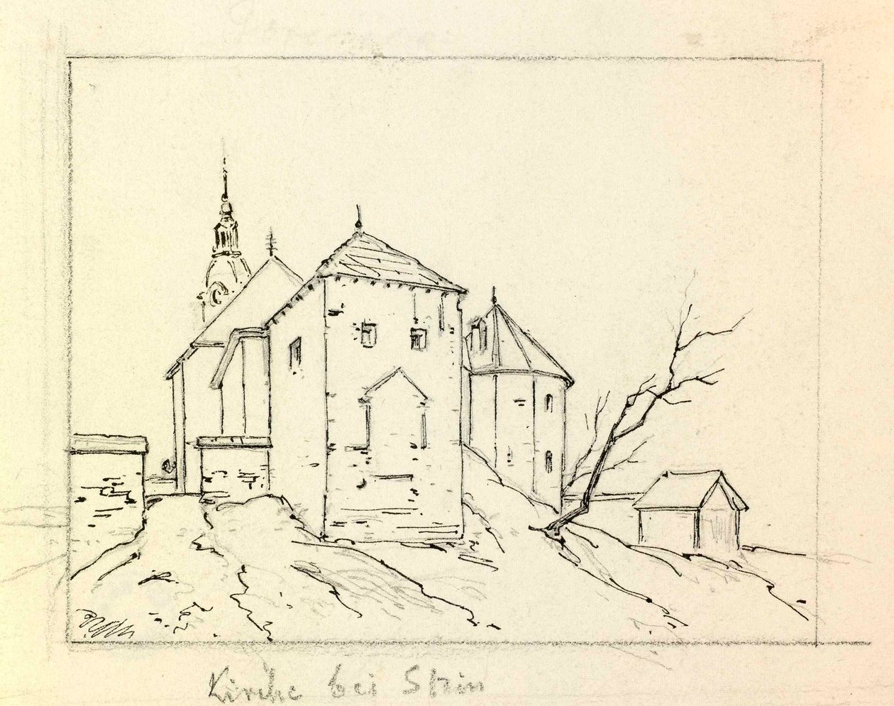 St. James den ældres kirke i Kamnikun af Ladislav Benesch