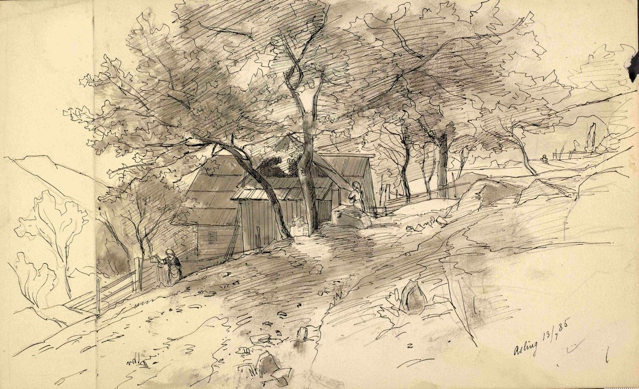 Træhus på Jesenicahn af Ladislav Benesch