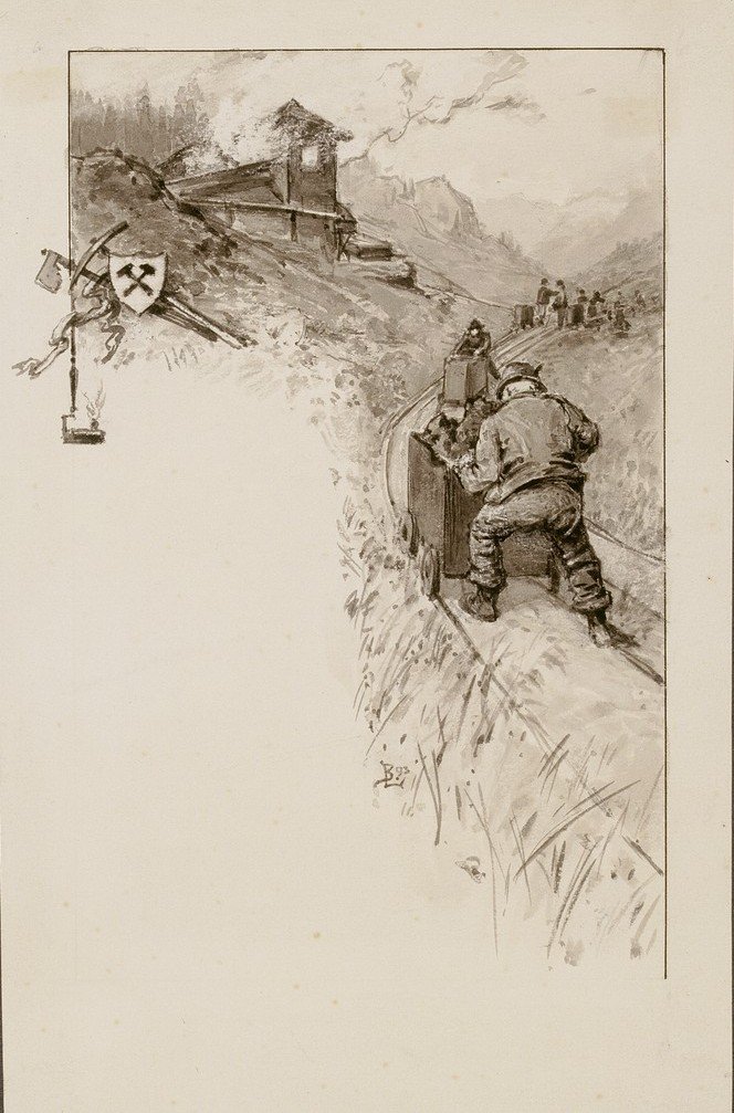 Ved Sava Caves af Ladislav Benesch