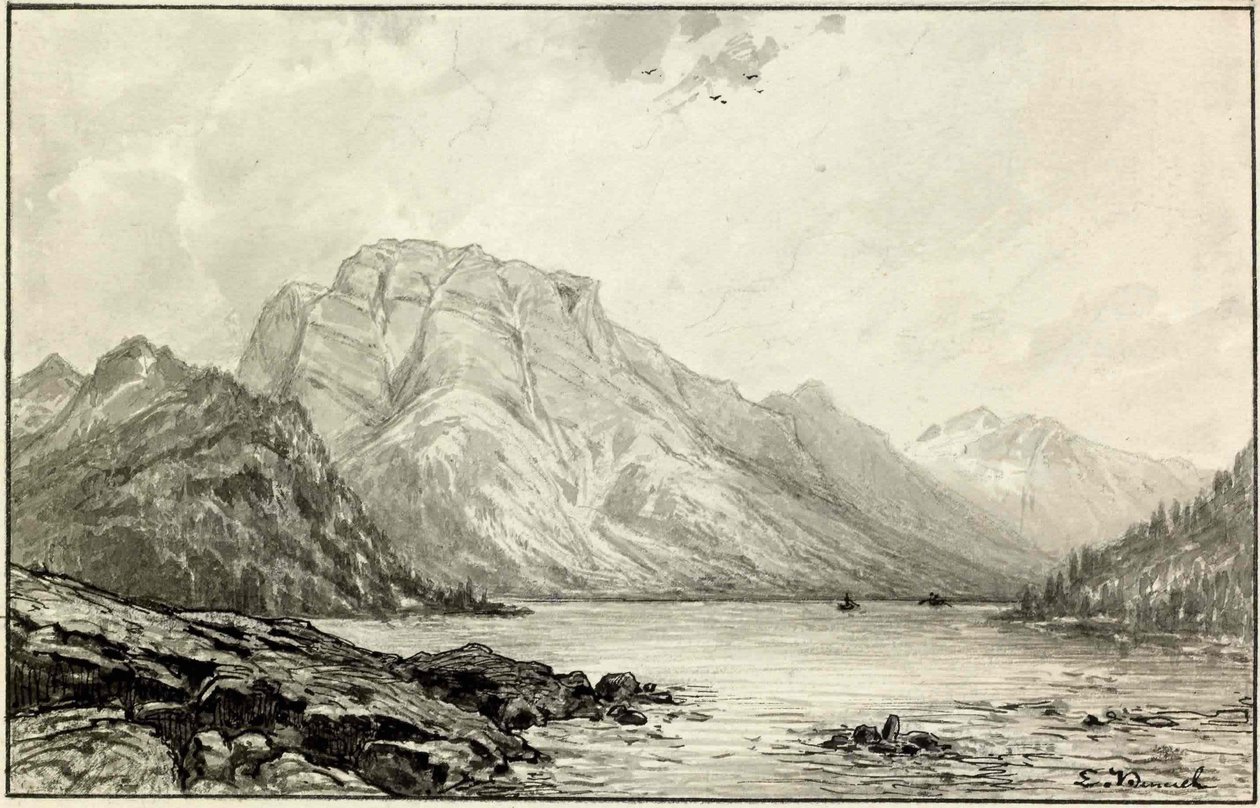 Rabeljsko -søen af Ladislav Benesch