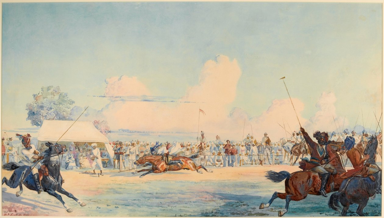 10. Bengal Lancers Tent-plukning konkurrence af Lady  Butler