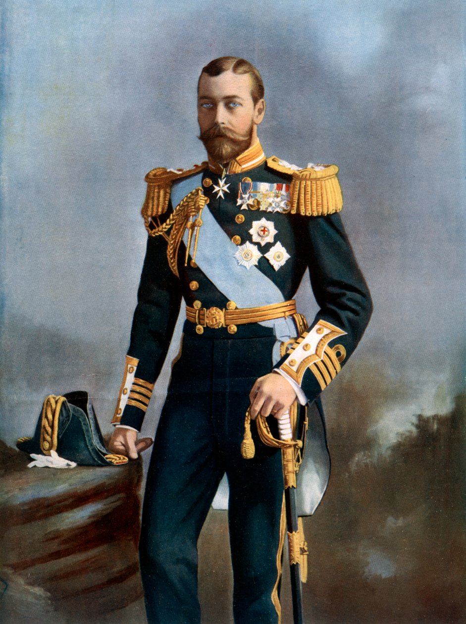 Kong George V, begyndelsen af det 20. århundrede. af Lafayette