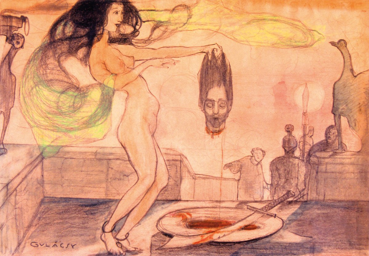 Salome af Lajos Gulácsy
