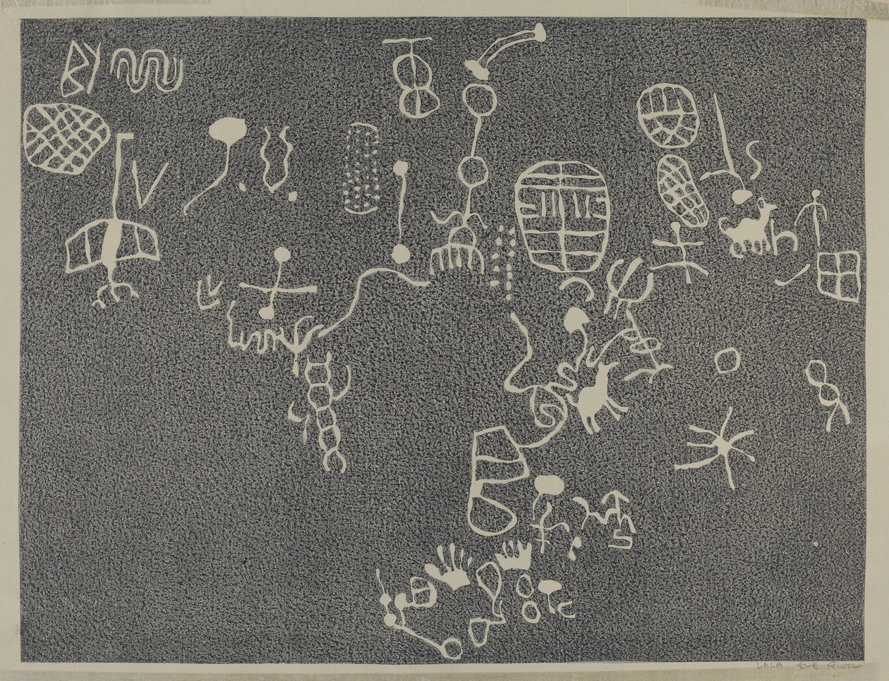 Petroglyffer af Lala Eve Rivol