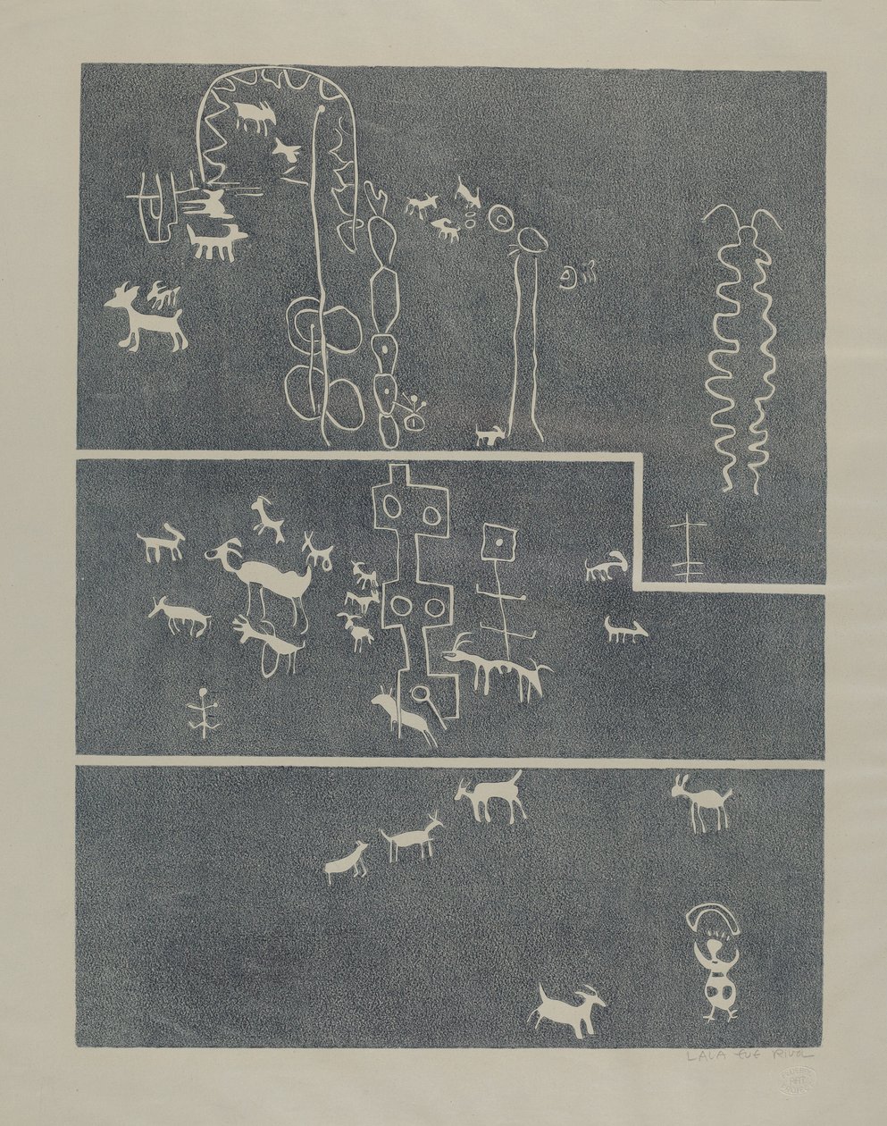 Petroglyffer af Lala Eve Rivol