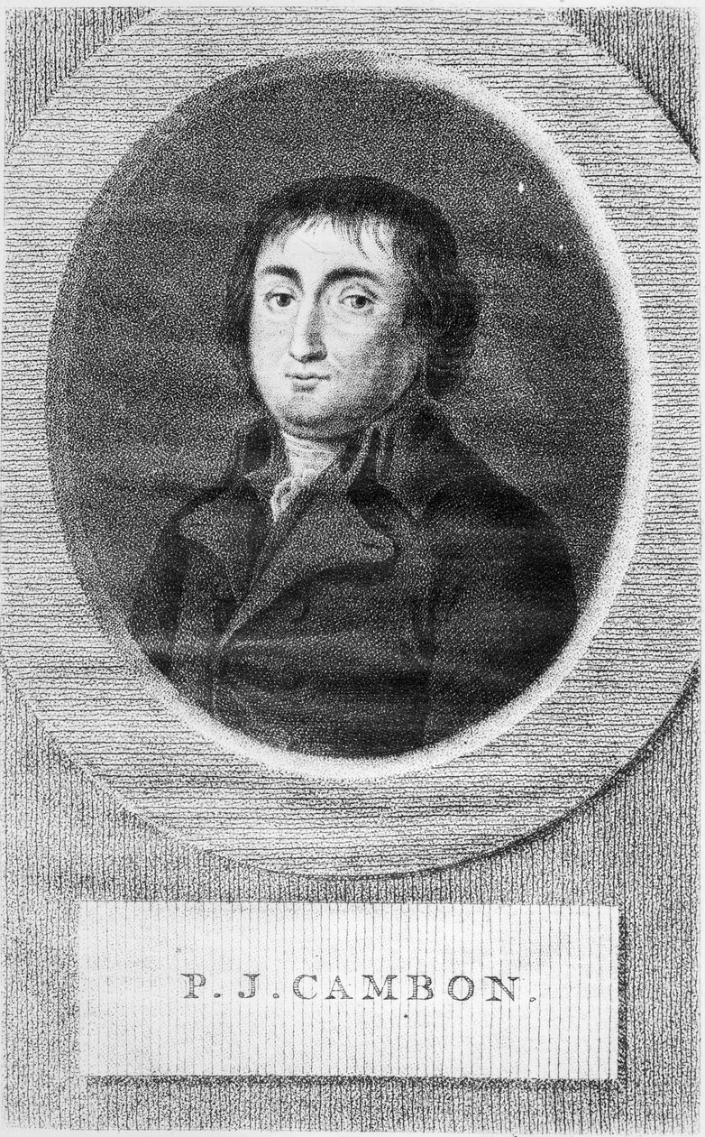 Portræt af Pierre Joseph Cambon (1756-1820) af Lambertus Antonius Claessens