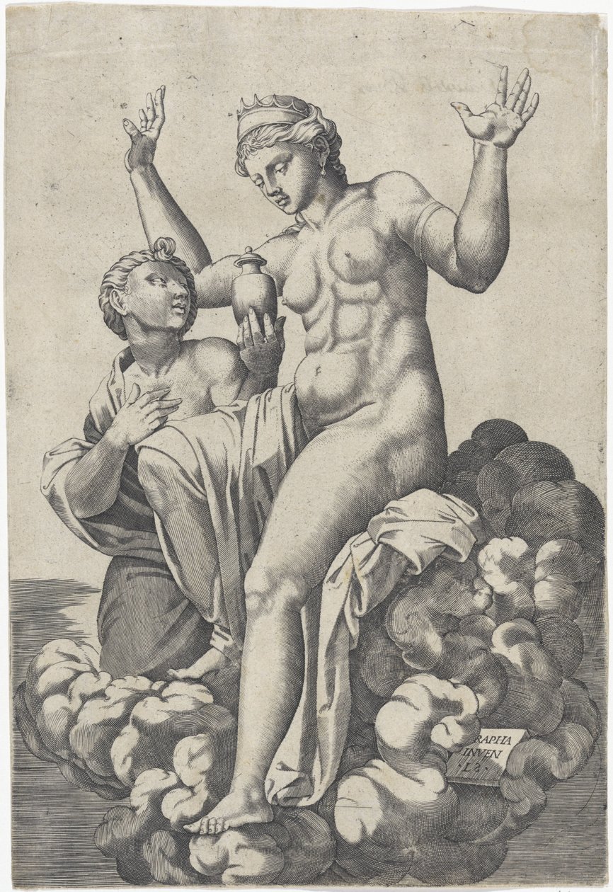 Psyche giver Venus kanden af Lambertus Suavius