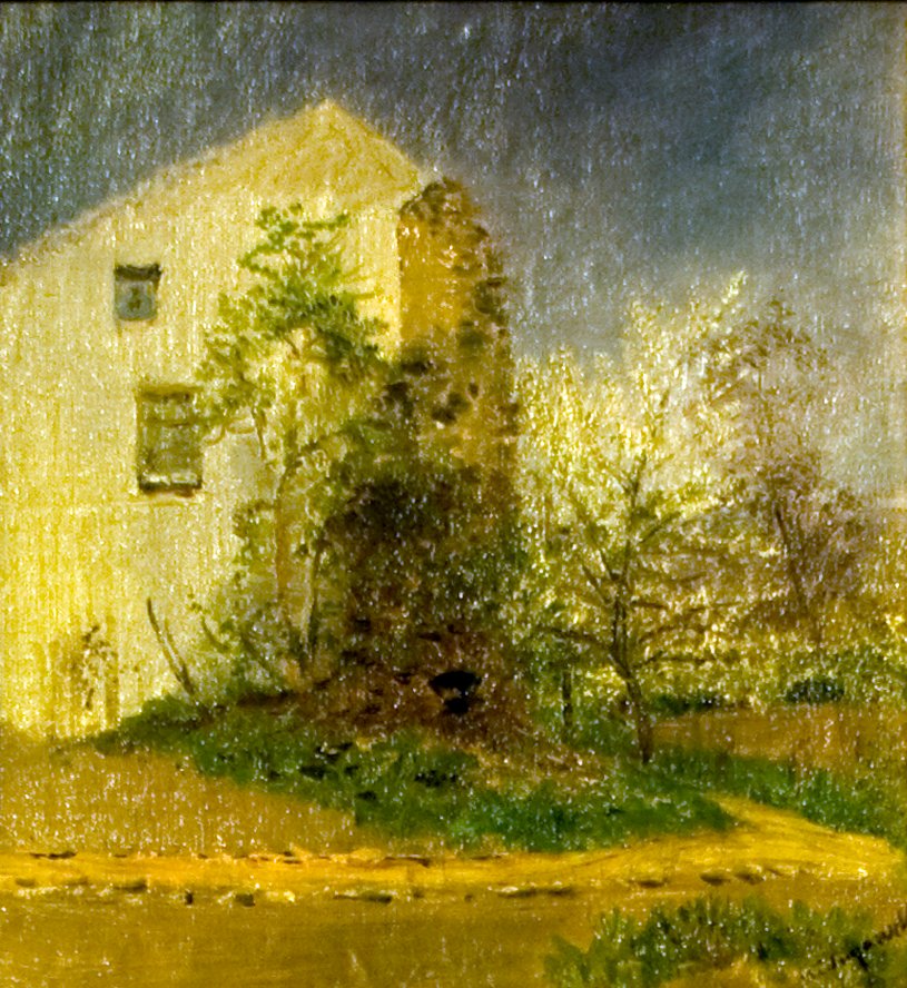 Viragzo faknEngelsk: Blossoming_Treesn af Laszlo Mednyanszky
